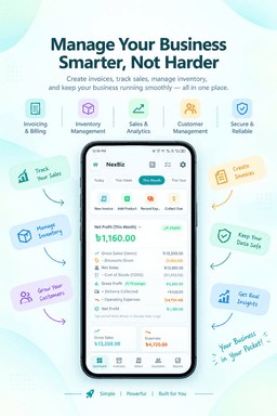 NexBiz Business Manager & Shop screenshot 3